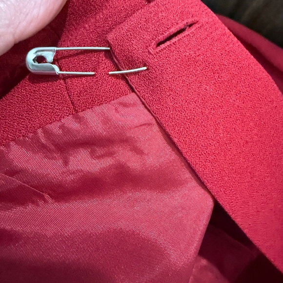 Jones New York Elegant Red Midi Dress - Picture 5 of 9